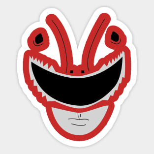 GO GO RED! Sticker